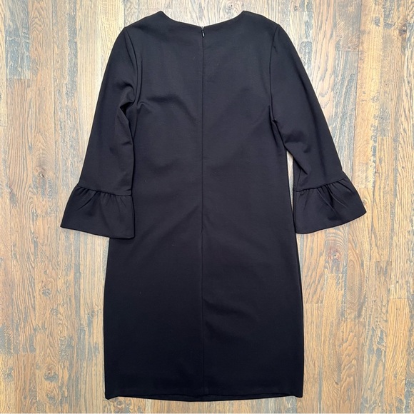 NWOT Boden Black Dress with Flutter Sleeves - Picture 4 of 9